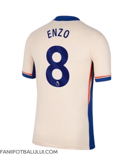 Chelsea Enzo Fernandez #8 Tricou Fotbal Replică 2024-25 Barbati Deplasare